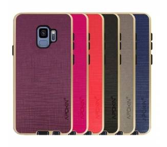 Funda Tela Samsung Galaxy S9 Antigolpe - 5 Colores
