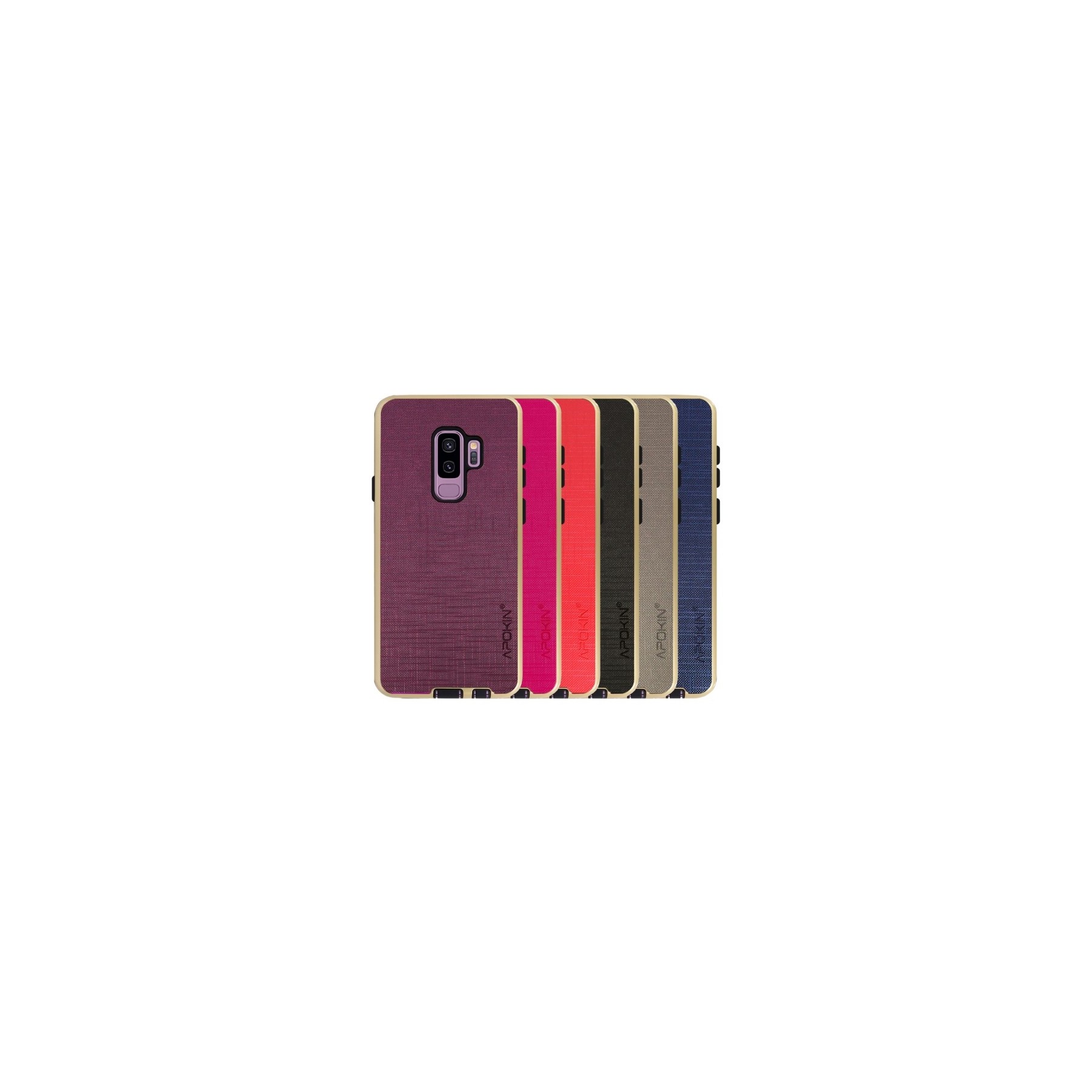 Funda Tela Samsung Galaxy S9 Plus Antigolpe - 5 Colores