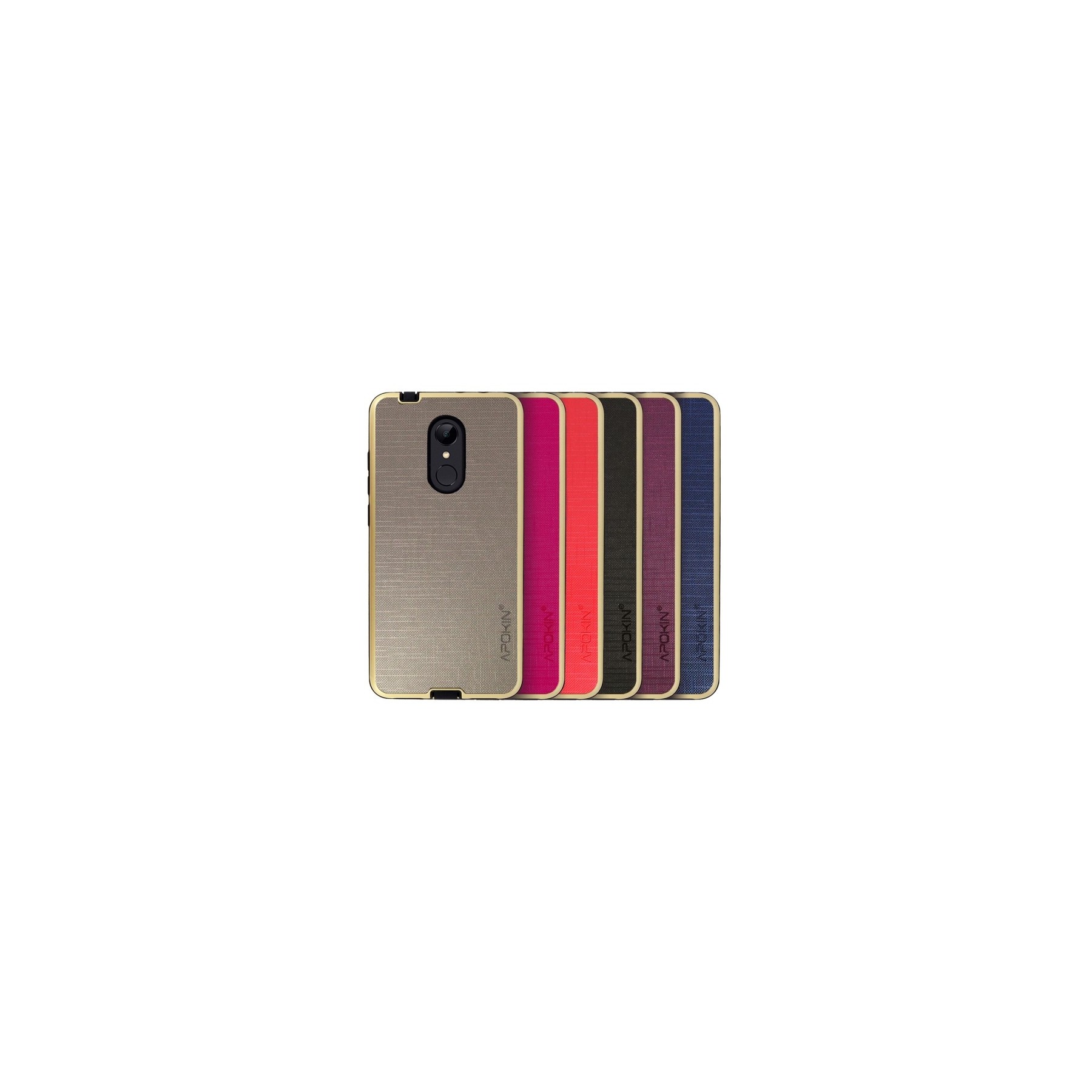 Funda Tela Xiaomi Redmi 5 Antigolpe - 5 Colores