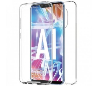 Funda Doble Huawei Mate 20 LITE Silicona Transparente Delantera y Trasera