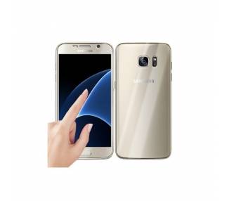 Funda Doble Samsung Galaxy S6 EDGE Silicona Transparente Delantera y Trasera