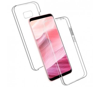 Funda Doble Samsung Galaxy S8 PLUS Silicona Transparente Delantera y Trasera