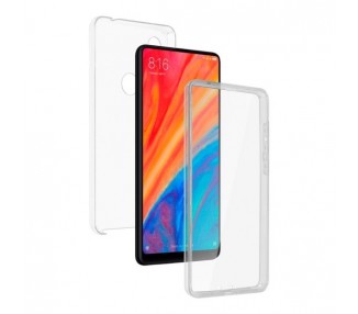 Funda Doble Xiaomi MI MIX 2S Silicona Transparente Delantera y Trasera