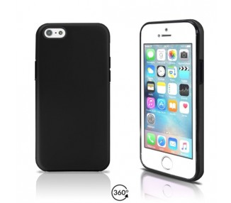 Funda Doble iPhone 5 / 5S / SE Silicona Delantera y Trasera 360 - 4 Colores