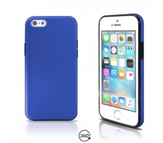 Funda Doble iPhone 5 / 5S / SE Silicona Delantera y Trasera 360 - 4 Colores