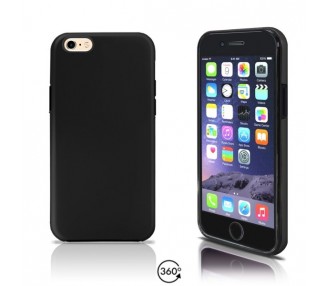 Funda Doble iPhone 6 / 6s Silicona Delantera y Trasera 360 - 4 Colores
