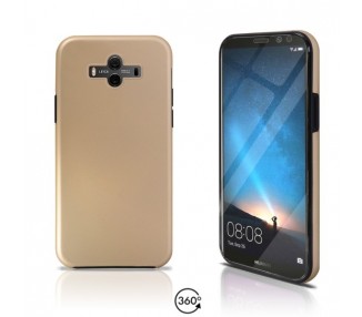 Funda Doble Huawei Mate 10 Silicona Delantera y Trasera 360 - 4 Colores