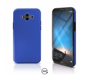 Funda Doble Huawei Mate 10 Silicona Delantera y Trasera 360 - 4 Colores