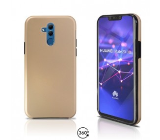 Funda Doble Huawei Mate 20 LITE Silicona Delantera y Trasera 360 - 4 Colores