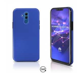 Funda Doble Huawei Mate 20 LITE Silicona Delantera y Trasera 360 - 4 Colores