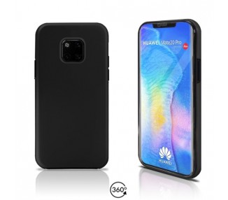 Funda Doble Huawei Mate 20 PRO Silicona Delantera y Trasera 360 - 4 Colores