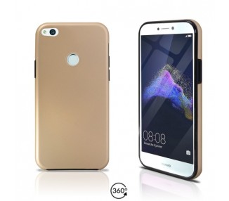 Funda Doble Huawei P8 LITE 2017 Silicona Delantera y Trasera 360 - 4 Colores