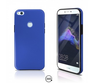 Funda Doble Huawei P8 LITE 2017 Silicona Delantera y Trasera 360 - 4 Colores