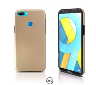 Funda Doble Huawei HONOR 9 LITE Silicona Delantera y Trasera 360 - 4 Colores