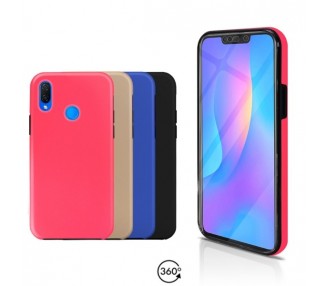 Funda Doble Huawei P SMART PLUS Silicona Delantera y Trasera 360 - 4 Colores