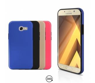 Funda Doble Samsung Galaxy A5 2017 Silicona Delantera y Trasera 360 - 4 Colores