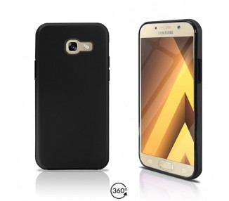 Funda Doble Samsung Galaxy A5 2017 Silicona Delantera y Trasera 360 - 4 Colores