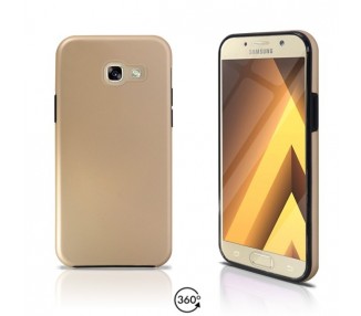 Funda Doble Samsung Galaxy A5 2017 Silicona Delantera y Trasera 360 - 4 Colores