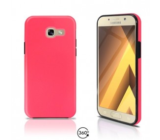 Funda Doble Samsung Galaxy A5 2017 Silicona Delantera y Trasera 360 - 4 Colores