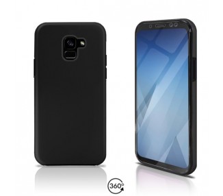 Funda Doble Samsung Galaxy A5 2018 Silicona Delantera y Trasera 360 - 4 Colores