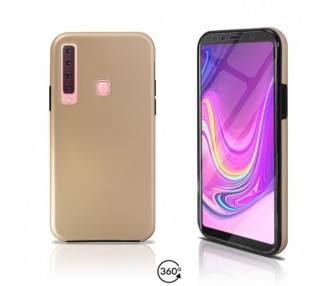 Funda Doble Samsung Galaxy A9 2018 Silicona Delantera y Trasera 360 - 4 Colores
