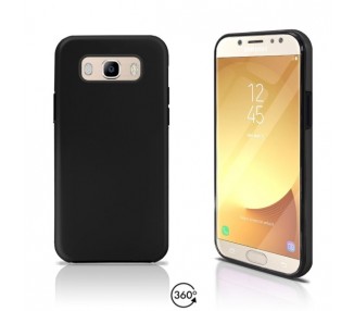 Funda Doble Samsung Galaxy J7 2016 Silicona Delantera y Trasera 360 - 4 Colores