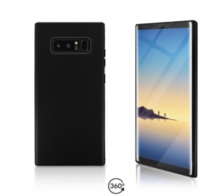 Funda Doble Samsung Galaxy NOTE 8 Silicona Delantera y Trasera 360 - 4 Colores
