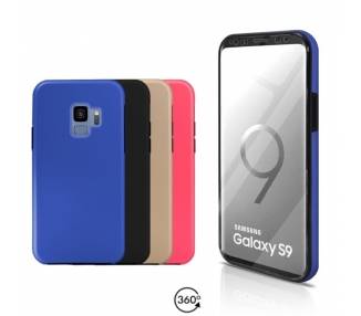 Funda Doble Samsung Galaxy S9 Silicona Delantera y Trasera 360 - 4 Colores