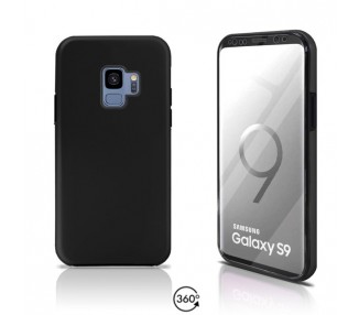 Funda Doble Samsung Galaxy S9 Silicona Delantera y Trasera 360 - 4 Colores