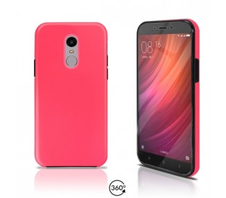 Funda Doble Xiaomi Redmi NOTE 4 Silicona Delantera y Trasera 360 - 4 Colores