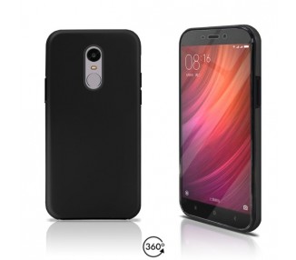 Funda Doble Xiaomi Redmi NOTE 4 Silicona Delantera y Trasera 360 - 4 Colores