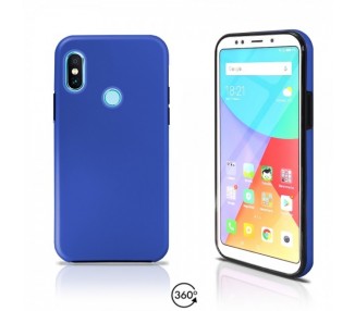 Funda Doble Xiaomi Redmi NOTE 5 Silicona Delantera y Trasera 360 - 4 Colores