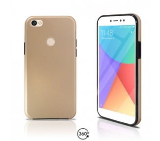 Funda Doble Xiaomi Redmi NOTE 5A Silicona Delantera y Trasera 360 - 4 Colores