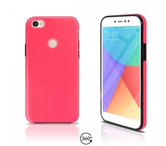 Funda Doble Xiaomi Redmi NOTE 5A Silicona Delantera y Trasera 360 - 4 Colores