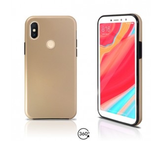 Funda Doble Xiaomi Redmi S2 Silicona Delantera y Trasera 360 - 4 Colores