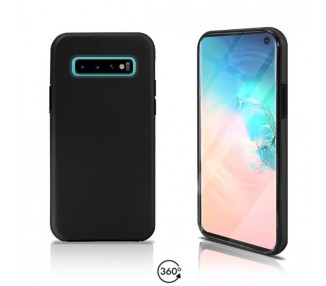 Funda Doble Samsung Galaxy S10 Silicona Delantera y Trasera - 4 Colores