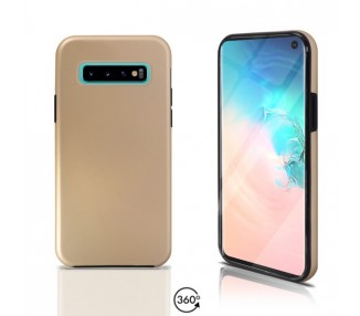 Funda Doble Samsung Galaxy S10 Silicona Delantera y Trasera - 4 Colores