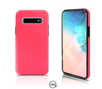 Funda Doble Samsung Galaxy S10 Silicona Delantera y Trasera - 4 Colores