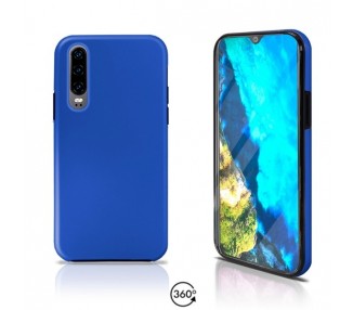 Funda Doble Huawei P30 Silicona Delantera y Trasera - 4 Colores