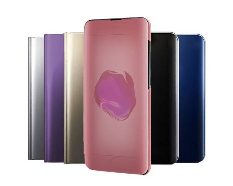 Funda Flip con Stand iPhone 7 Clear View - 6 Colores