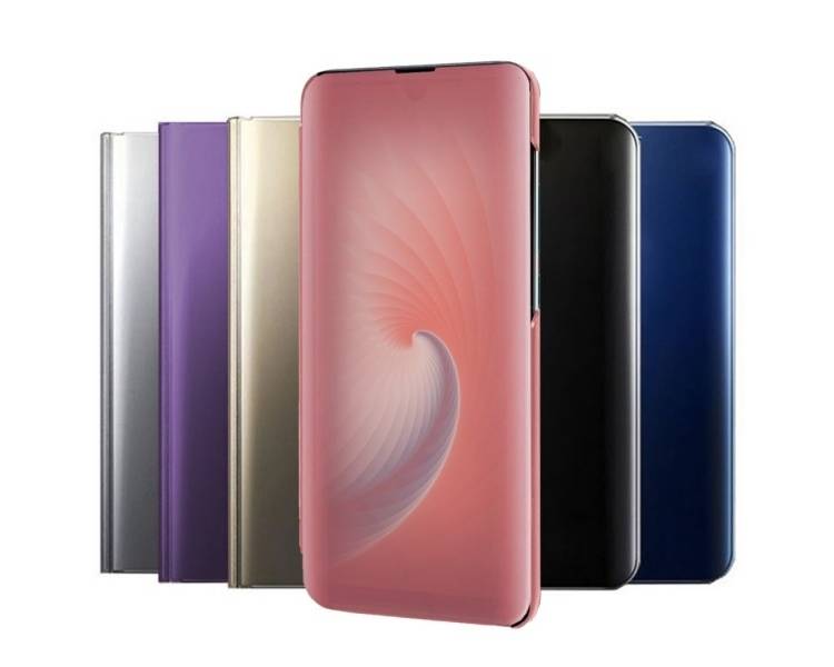 Funda Flip con Stand Huawei Mate 20 Clear View - 6 Colores