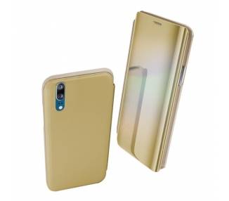 Funda Flip con Stand Huawei P20 Clear View - 6 Colores