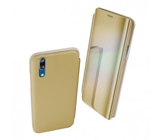 Funda Flip con Stand Huawei P20 Clear View - 6 Colores