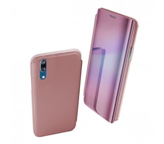 Funda Flip con Stand Huawei P20 Clear View - 6 Colores