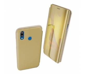 Funda Flip con Stand Huawei P20 Lite Clear View - 6 Colores