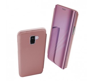 Funda Flip con Stand Samsung Galaxy A8 2018 Clear View - 6 Colores