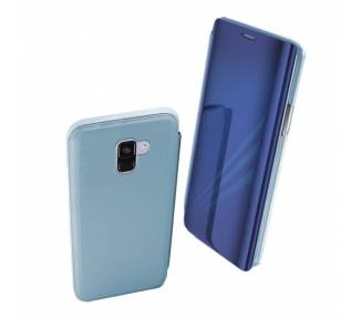 Funda Flip con Stand Samsung Galaxy A8 2018 Clear View - 6 Colores