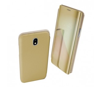 Funda Flip con Stand Samsung Galaxy J3 2017 Clear View - 6 Colores
