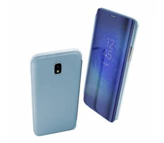 Funda Flip con Stand Samsung Galaxy J3 2018 Clear View - 6 Colores