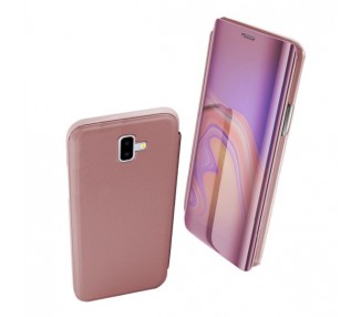 Funda Flip con Stand Samsung Galaxy J6 Plus Clear View - 6 Colores